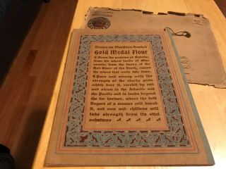 Vintage Cook Book Gold Medal Flour Washburn Crosby 1917 2