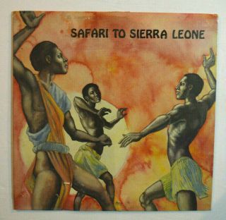 Afro Lp - Peter Owino Rachar And The Golden Kings - Safari To Sierra Leone