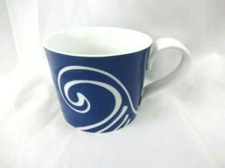 Starbucks 2006 Classic Blue Wave Mug 13 Oz Coffee Cup