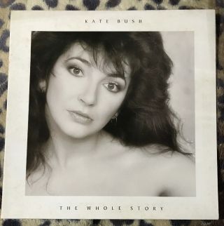 Kate Bush - The Whole Story - 1989 Vinyl Lp Emi Kbtv1 A2u/b2u Vg/vg