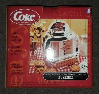 Coca - Cola Cookie Jar Juke Box 2000 Gibson Design Coca - Cola Company