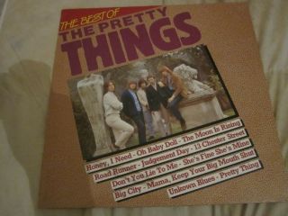 " The Best Of The Pretty Things " Rare Dutch Vinyl Lp