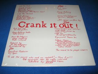 STUNN - CRANK IT OUT LP (PRIVATE METAL,  STEEL MOON,  STARR) 2