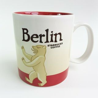Starbucks City Mug 16 Oz Berlin Ver.  1 Series 2015 Germany Ship Via Dhl