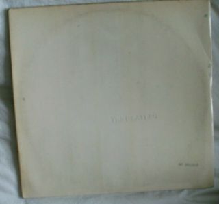 The Beatles White Album Vinyl Lp Apple Pmc 7068 G & L Sleeve Numbered 0052816
