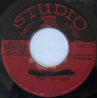 Bob Marley & The Wailers Shame & Scandal / Sca Balena Vg,  Studio 1