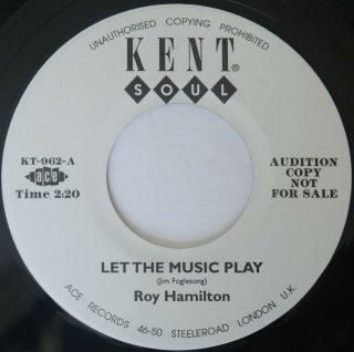 Northern Soul Roy Hamilton Let The Music Play / You Belong To My Heart Ex,
