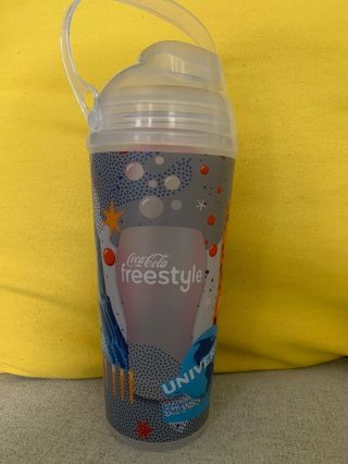 Universal Studios Orlando Resort Coca - Cola Freestyle Plastic Cup Refillable