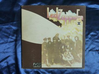 LED ZEPPELIN II UK LP ATLANTIC 588 198 RED/PLUM 1969 3