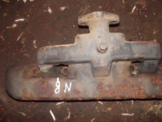 Ford 8N tractor engine motor exhaust manifold 3