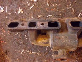 Ford 8N tractor engine motor exhaust manifold 6