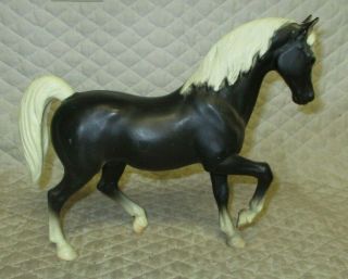 Vintage Breyer Horse - 1968 Charcoal Family Arabian Stallion 201 " Hickory " - Nr