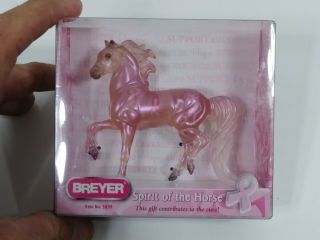 Breyer Spirit Of The Horse Pink Horse 5939 Breast Cancer Pink Ribbon 3 " Tall