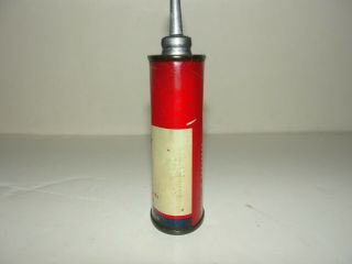 Vintage Esso Heavy Oil Can Handy Oiler 3 oz Oval Tin 3