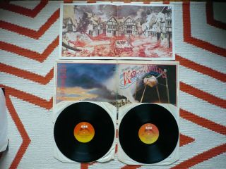 Jeff Wayne The War Of The Worlds Musical Version Of Vinyl Uk Cbs 1978 2 Lp