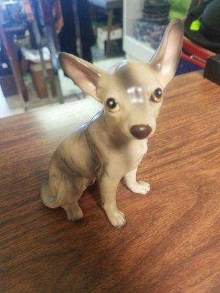 Vintage Chihuahua Dog Figurine From Ucagco Japan 58