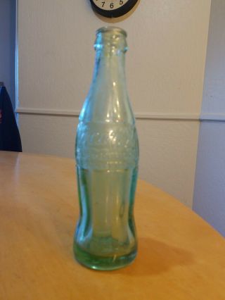PAT ' D DEC.  25,  1923 Coca - Cola Hobbleskirt Coke Bottle - SONORA CALIFORNIA 2