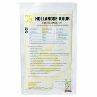 Pigeon Product - Hollandaise Kuur - Canker - Secnidazole 10 - By Dac