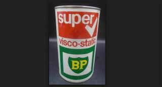 Vintage Bp Visco Static Motor Oil 1qt - Full Can