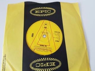 Uk Epic Demo 45 Abba - Mamma Mia / Tropical Loveland 1975