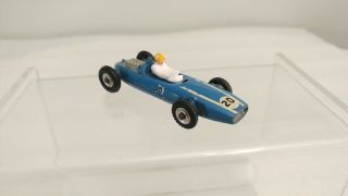 Dinky Toys Cooper Racing Car 240 Vintage Toy Car Blue