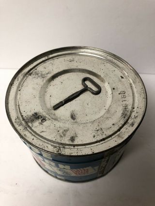 Vintage Chase & Sanborn Coffee Tin Can 5