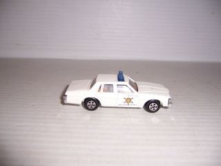 Ertl 1980 Pontiac Bonneville Duke Of Hazzard Sheriff Police Car 1:64 Diecast
