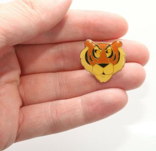 Vintage Brooch Pin - Tony the Tiger - Orange Yellow and Black - Collectible 8