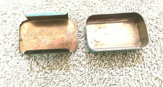 Vintage tin size 5 Split Shot Lead Products CO St,  Paul Minnesota Opens 2 finger 2