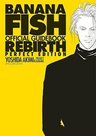 Banana Fish Official Guide Book Rebirth Full Version Ash Lynx Eiji Japan