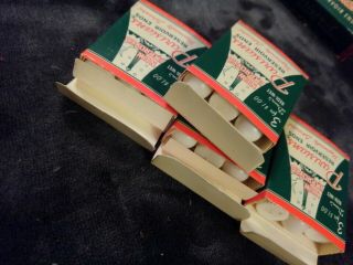 Vintage Condom Deans Parisians Reservoir Ends Condoms 1950s One Dozen 5