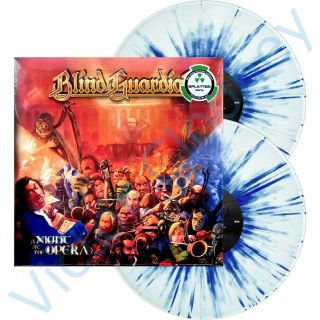 Blind Guardian: A Night At The Opera / 1 Of 500 White & Blue Splatter Vinyl 2 - Lp