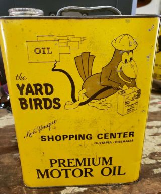 Yard Birds Motor Oil Can 2 Gals.