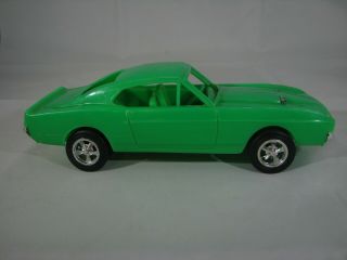Rare Processed Plastics Toy 1970 Mustang Mach 1 Green Body