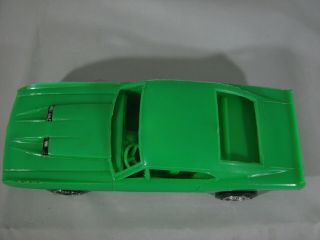 Rare Processed Plastics Toy 1970 Mustang Mach 1 Green Body 4