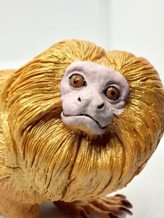 Educational Brazilian Golden Lion Tamarind Monkey Action Figure Toy