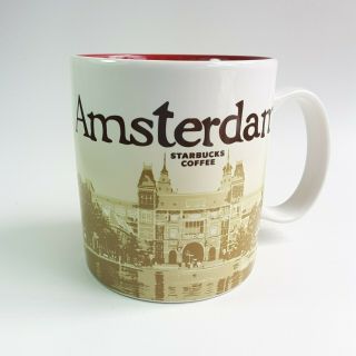 Starbucks City Mug 16 Oz Amsterdam Ver.  2 Series 2016 Netherlands Discontinued
