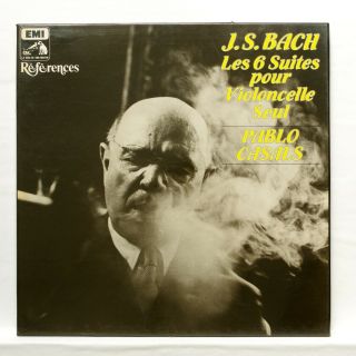 Pablo Casals - Js Bach The 6 Suites For Cello Solo Emi References 3xlps Box Nm