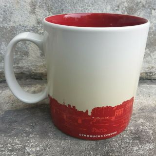 Starbucks City Mug 16 oz Paris VER.  1 Series 2016 France Discontinued 2