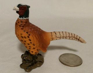 Schleich Male Ring Necked Pheasant 14242 Bird Figure Retired 2000