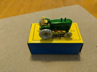 Matchbox Series No.  4 A Moko Lesney Product Green Tractor 3
