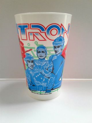 Vintage Tron 1981 Walt Disney Coca Cola Movie Promotional Cup