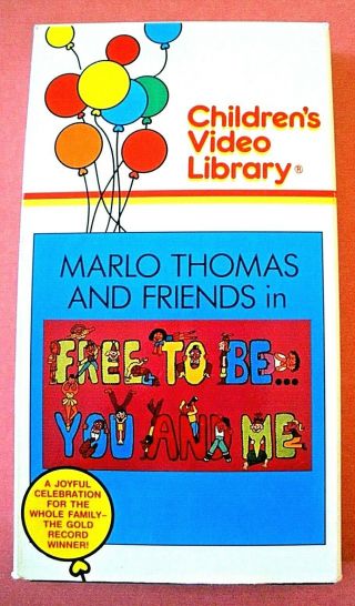 Vhs Video To Be You And Me Marlo Thomas And Friends 1983