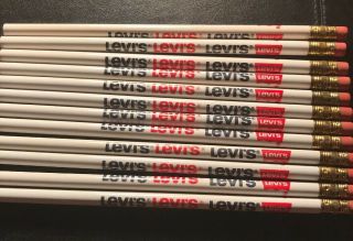 Vintage Levi’s Advertising Pencils Circa 1980
