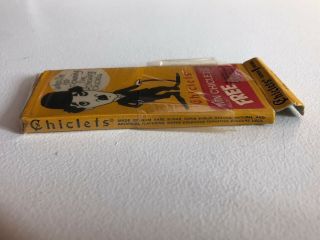 Vintage Adams Chiclets Package With CHARLIE CHAPLIN Very Rare & Limited Edition 4