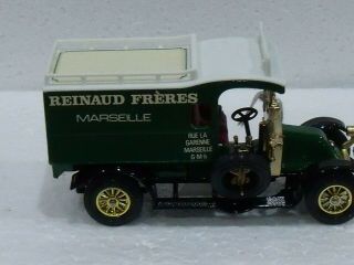 Matchbox Yesteryear Pre Pro Decal Renault Reinaud Freres Green Body Ex Employee
