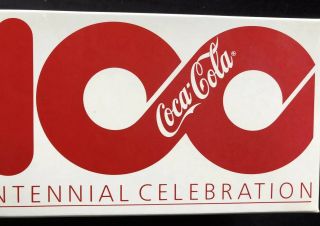 Rare 1986 Root Commemorative Coca - Cola Coke Bottle,  Centennial Celebration 6