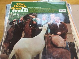 The Beach Boys Pet Sounds Vinyl Lp Record Mono U.  K.  First Press Ex