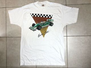 1987 Porsche Boutique Porsche Quaker State Indy Car T - Shirt Rare Awesome Xl