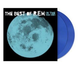 Best Of R.  E.  M.  Rem In Time Blue Coloured 2x Vinyl Lp